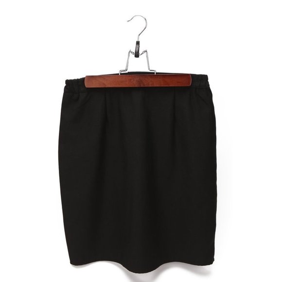 Solid Wooden Wood Skirt Hangers/ Retro Finished - Picture 4 of 7